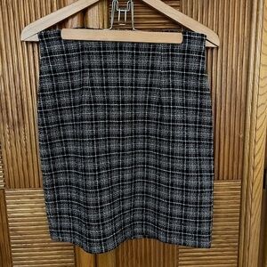B moss company tailor skirt sz 8 tweed  pencil mini